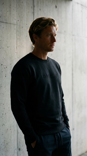 The Super Soft Black Sweatshirt image 3